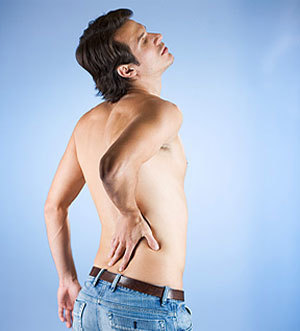 back pain right side
